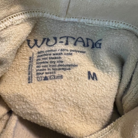 Wu-Tang Clan Protect Ya Neck Pullover Hoodie Sweatshirt Men's Size M - Picture 3 of 7